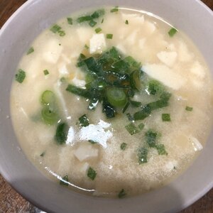 ファスティング／崩し豆腐のとろ～りスープ◆回復食④